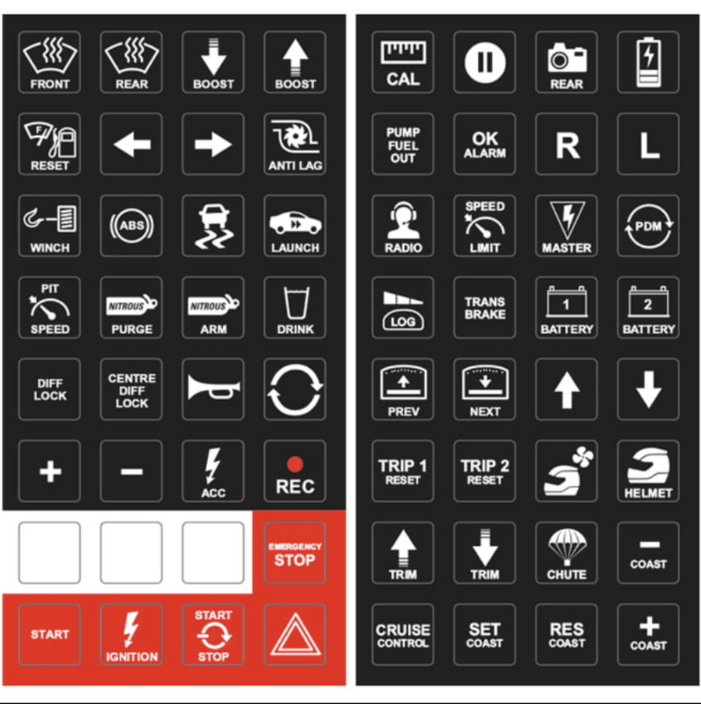 MoTeC 8 Position CAN Keypad