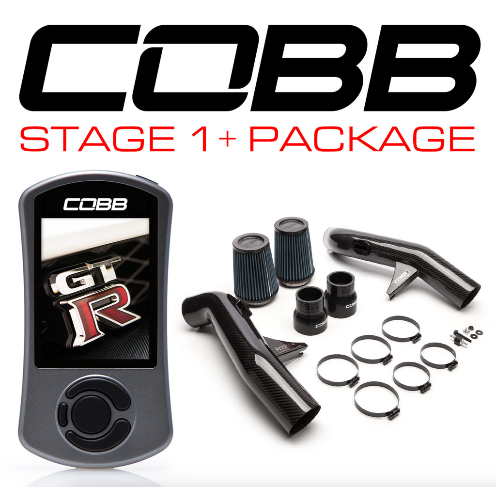 Cobb 08-14 Nissan GT-R Stage 1+ Carbon Fiber Power Package (NIS-006) w/ TCM Flashing
