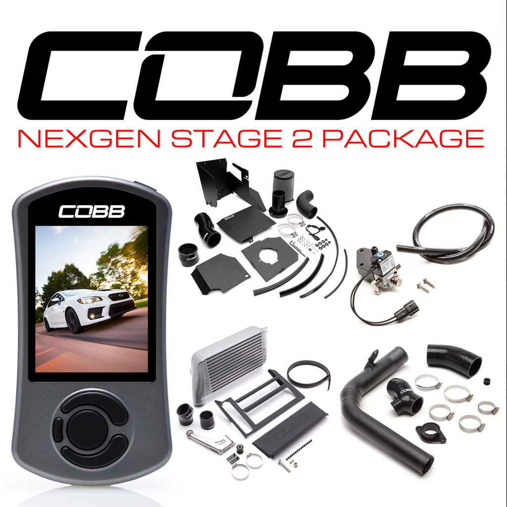 Cobb 15-21 Subaru WRX NexGen Stage 2 Power Package w/SF Intake - Silver