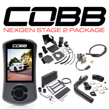 Load image into Gallery viewer, Cobb 15-21 Subaru WRX NexGen Stage 2 Power Package w/SF Intake - Black