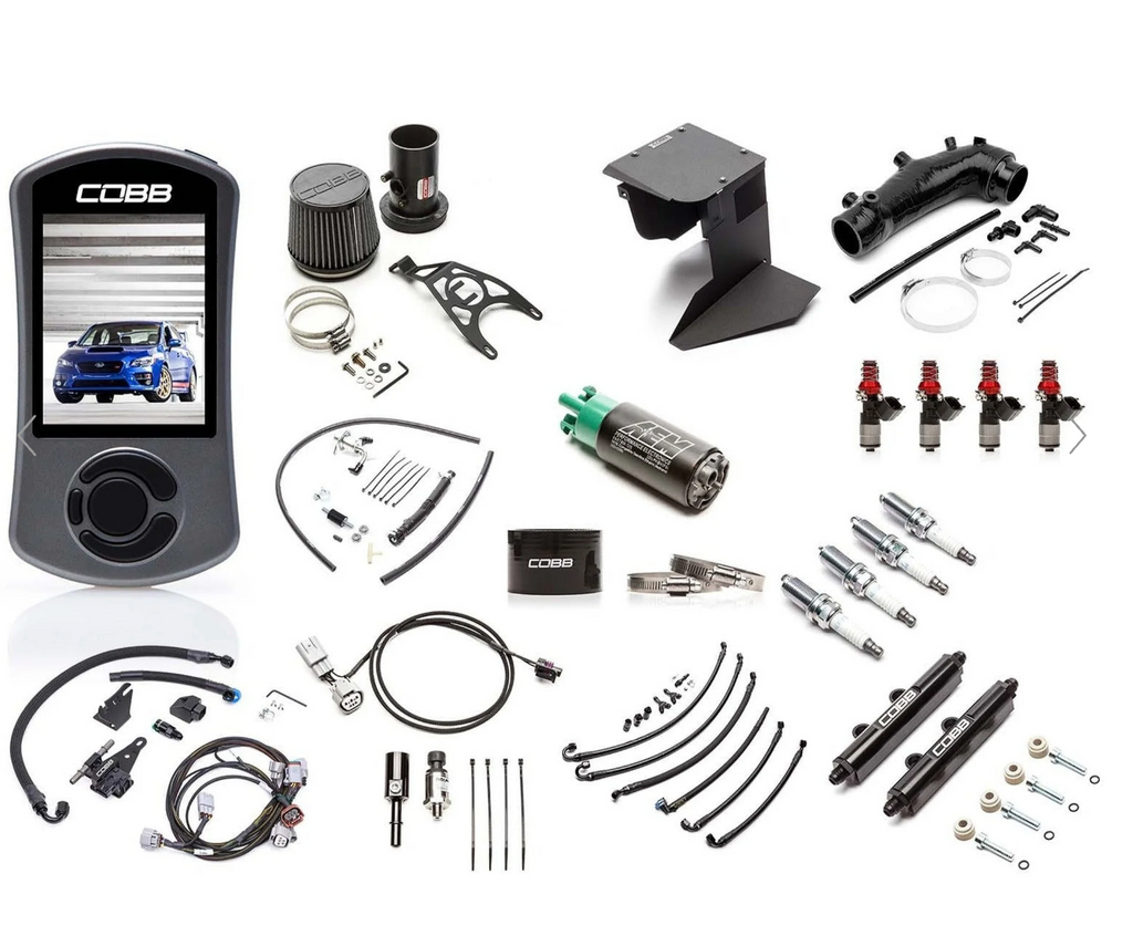 Cobb 15-18 Subaru STI NexGen Stage 2 + Flex Fuel Power Package - Black