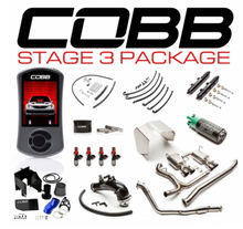 Load image into Gallery viewer, Cobb 11-14 Subaru STI Sedan Stage 3 Power Package (Titanium) - Blue
