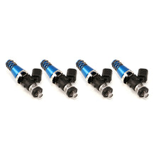 Load image into Gallery viewer, Injector Dynamics 1700cc Injectors - 60mm Length - 11mm Blue Top - Denso Lower Cushion (Set of 4)
