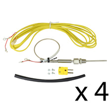 Load image into Gallery viewer, AEM Single K-Type Thermocouple Kit - 4 Pack