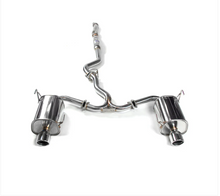 Load image into Gallery viewer, Invidia 08-09 WRX Sedan Q300 Dual Stainless Steel Tip Cat-back Exhaust