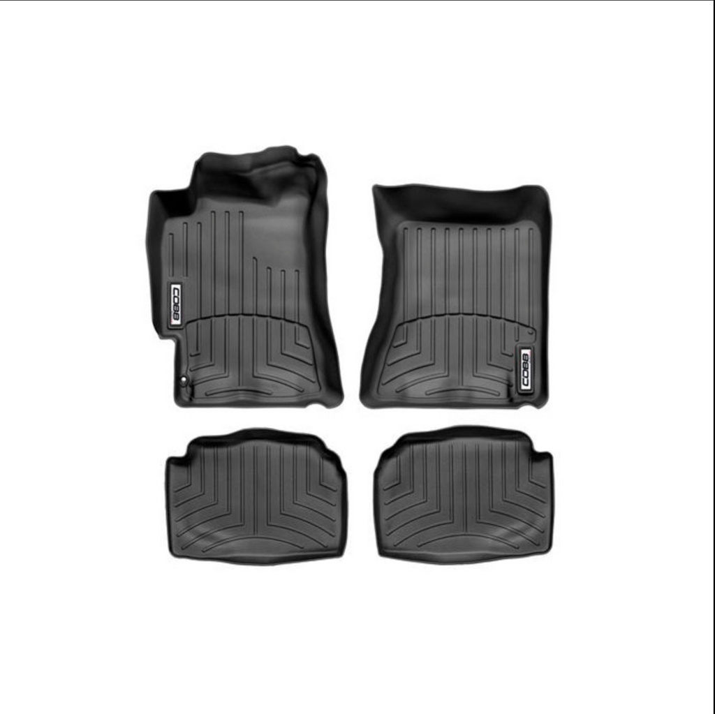 COBB 02-07 Subaru WRX / 04-07 STI Front FloorLiner by WeatherTech - Black