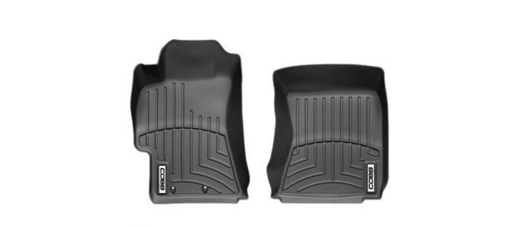 COBB 08-14 Subaru WRX / 08-14 STI Front FloorLiner by WeatherTech - Black