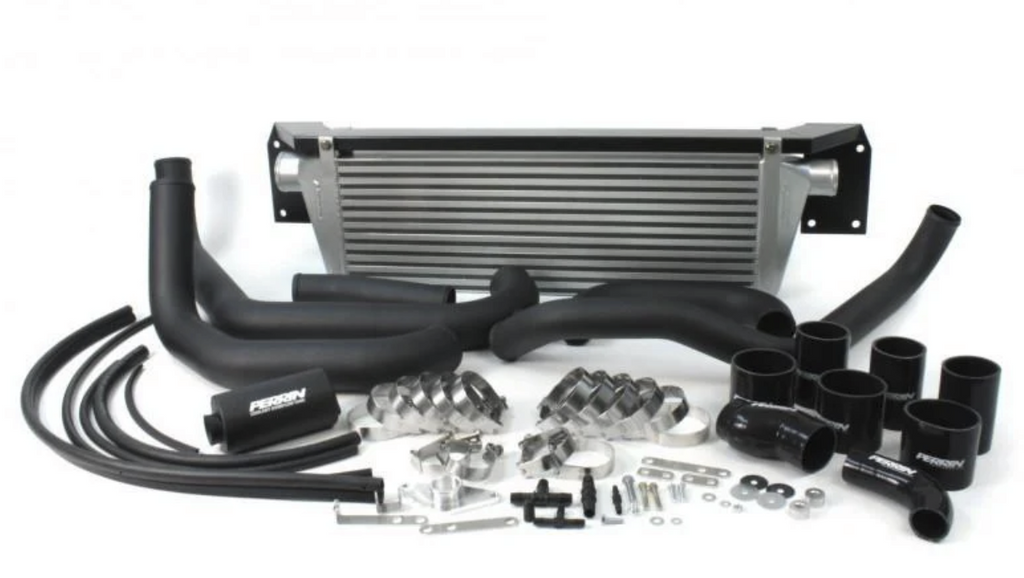 Perrin 08+ WRX FMIC Black Boost Tubes w/ Black Silicone