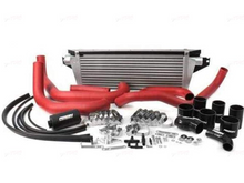 Load image into Gallery viewer, Perrin 08+ STi FMIC Red Boost Tubes w/ Black Silicone