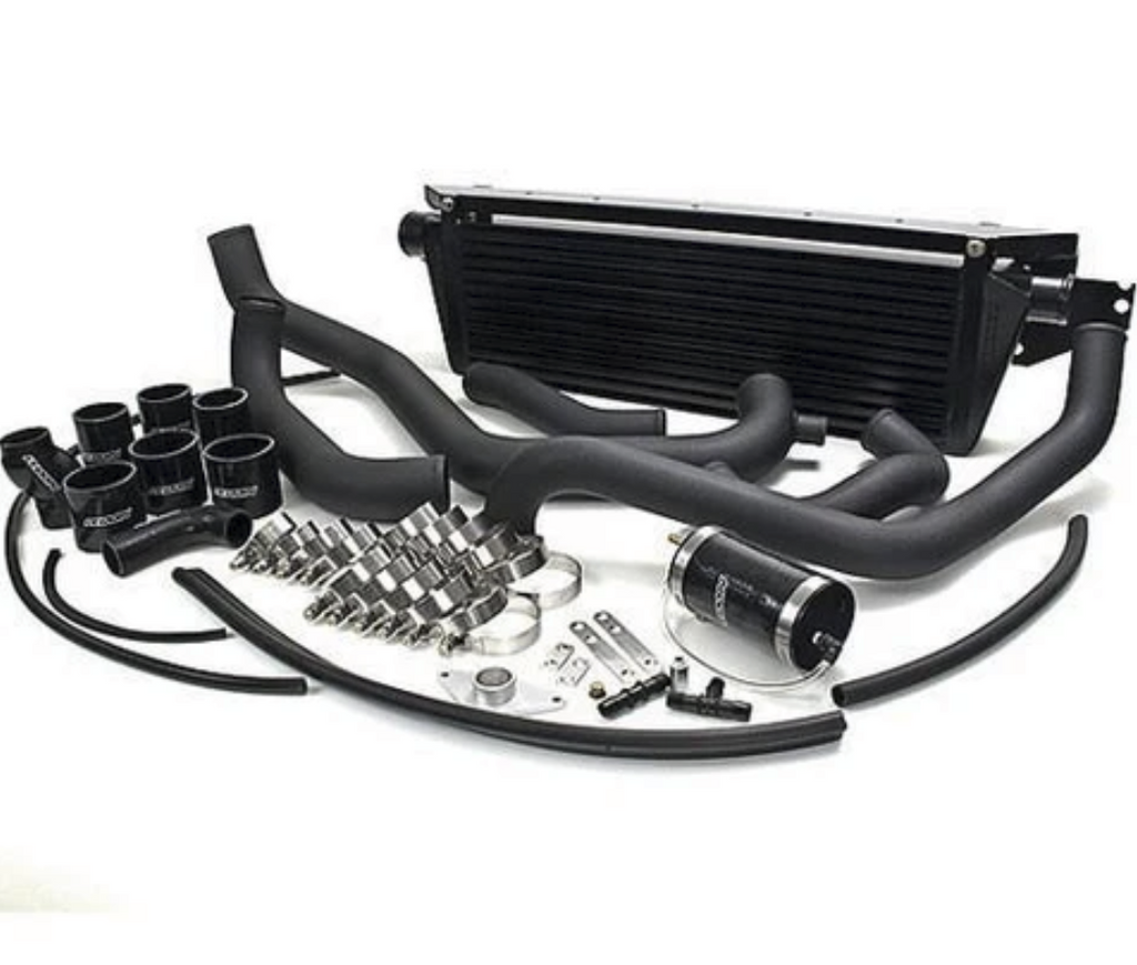 Perrin 02-07 WRX/STi FMIC Black Boost Tubes w/ Black Silicone