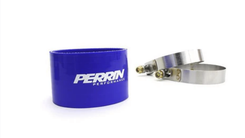 Perrin Subaru 02-07 WRX 04-14 STi Top Mount Intercooler Coupler Kit Blue