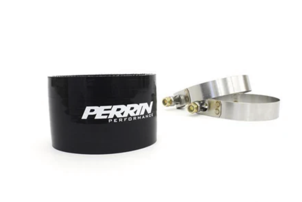 Perrin Subaru 02-07 WRX 04-14 STi Top Mount Intercooler Coupler Kit Black