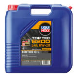 LIQUI MOLY 20L Top Tec 6200 Motor Oil SAE 0W20