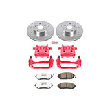 Power Stop 05-06 Saab 9-2X Front Z26 Street Warrior Brake Kit w/Calipers