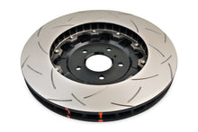 Load image into Gallery viewer, DBA 09-11 Nissan GTR R-35 Front Slotted 5000 Series 2 Piece Rotor Assembled w/ Black Hat