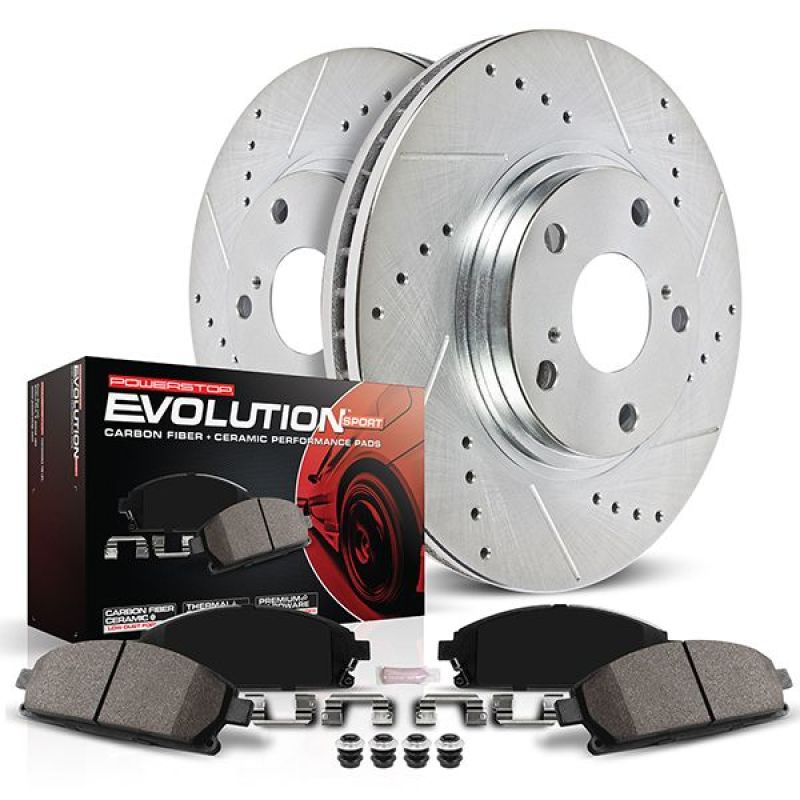 Power Stop 19-21 Subaru Forester Front Z23 Evolution Sport Brake Kit