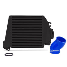 Load image into Gallery viewer, Mishimoto 08-14 Subaru WRX Top-Mount Intercooler Kit - Powder Coated Black &amp; Blue Hoses