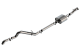 Borla 21-22 Ford Bronco 2.3L 2DR/4DR T-304 Stainless Steel Cat-Back S-Type Exhaust - Brushed