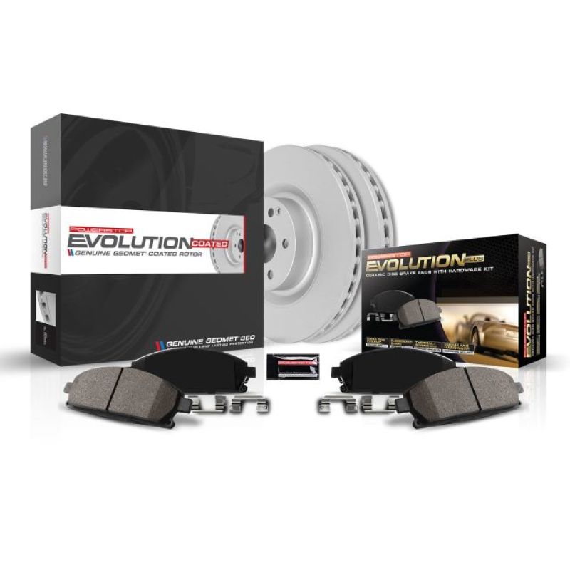 Power Stop 12-18 Ford F-150 Rear Z17 Evolution Geomet Coated Brake Kit