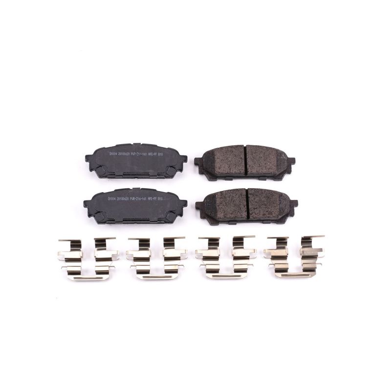 Power Stop 05-06 Saab 9-2X Rear Z17 Evolution Ceramic Brake Pads w/Hardware