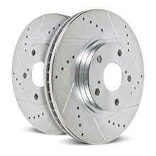 Load image into Gallery viewer, Power Stop 15-17 Ford F-150 Rear Evolution Drilled &amp; Slotted Rotors - Pair