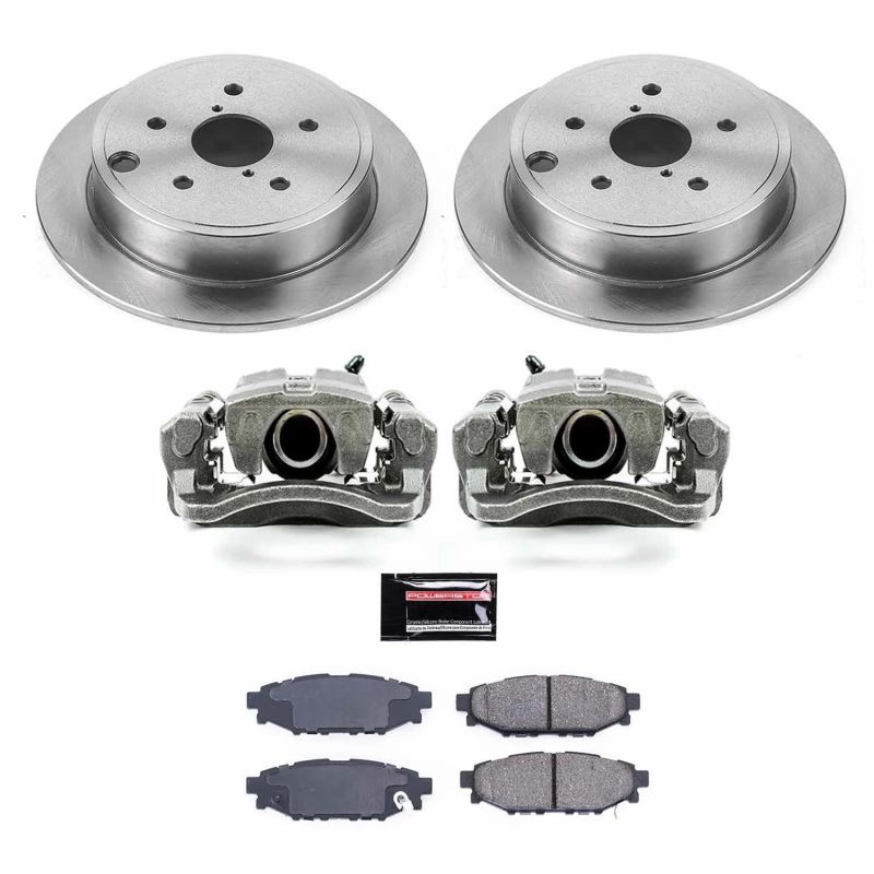 Power Stop 15-19 Subaru WRX Rear Autospecialty Brake Kit w/Calipers