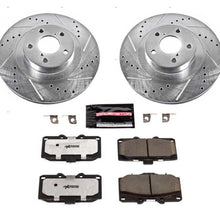 Load image into Gallery viewer, Power Stop 06-07 Subaru Impreza Front Z26 Street Warrior Brake Kit