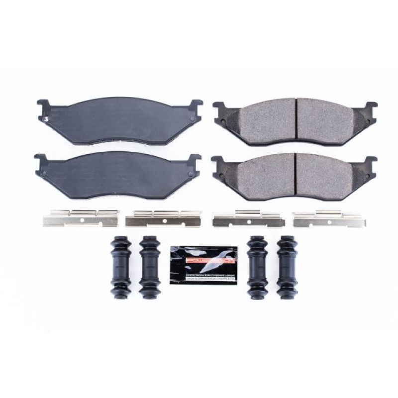 Power Stop 2002 Ford E-550 Super Duty Front or Rear Z23 Evolution Sport Brake Pads w/Hardware