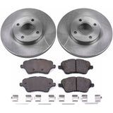 Power Stop 14-19 Ford Fiesta Front Autospecialty Brake Kit