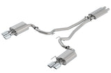 Borla 2018-2022 Ford Mustang GT Cat-Back Exhaust System Touring- Rolled Polished Tips