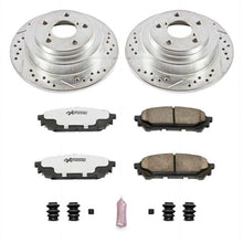 Load image into Gallery viewer, Power Stop 05-06 Saab 9-2X Rear Z26 Street Warrior Brake Kit